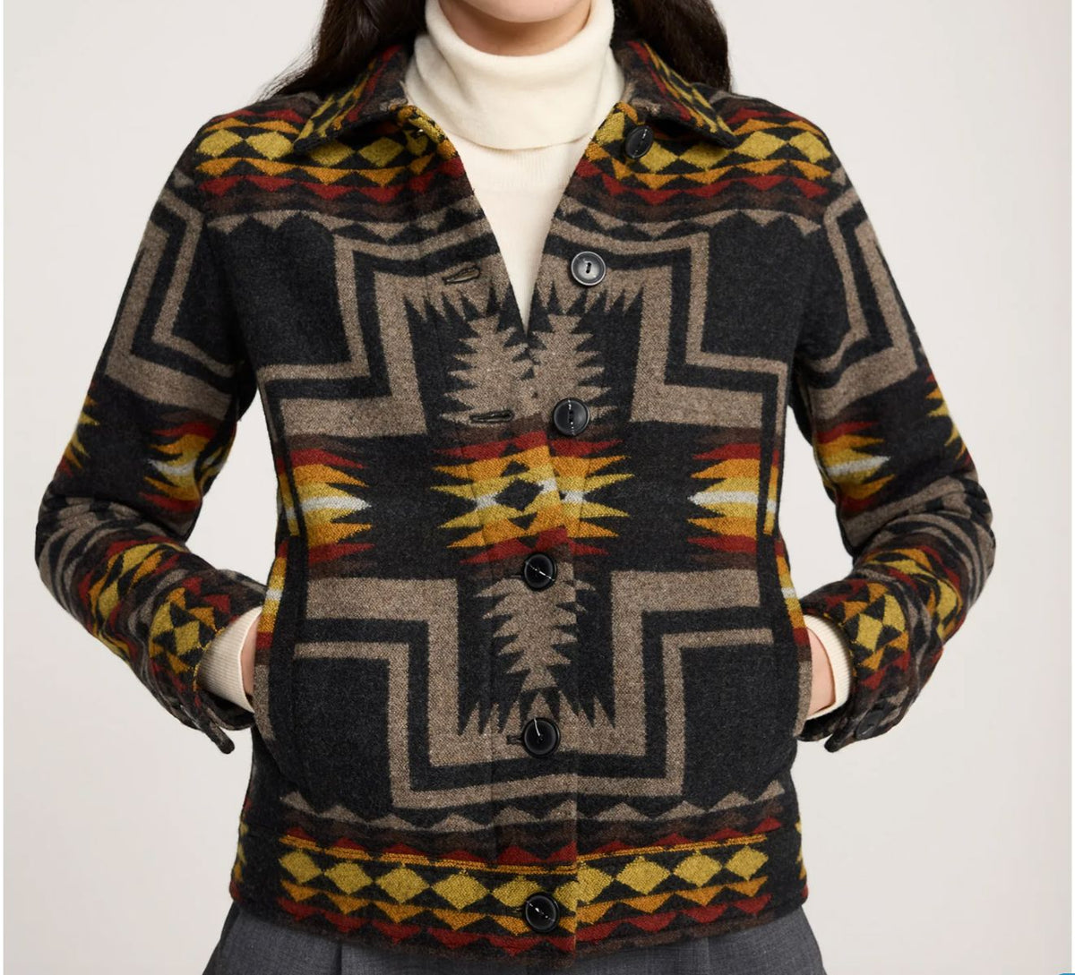 Willa Jacket - Harding Black - Pendleton - TF668