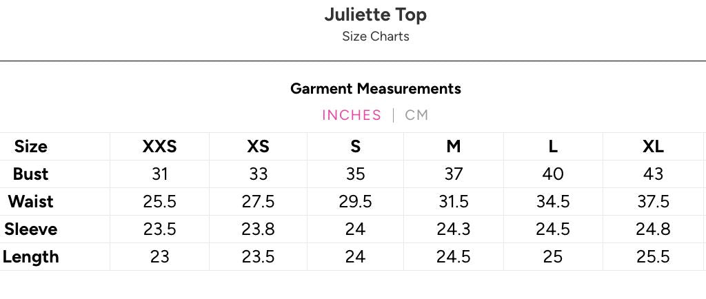 Wine Juliette Top - EM1000