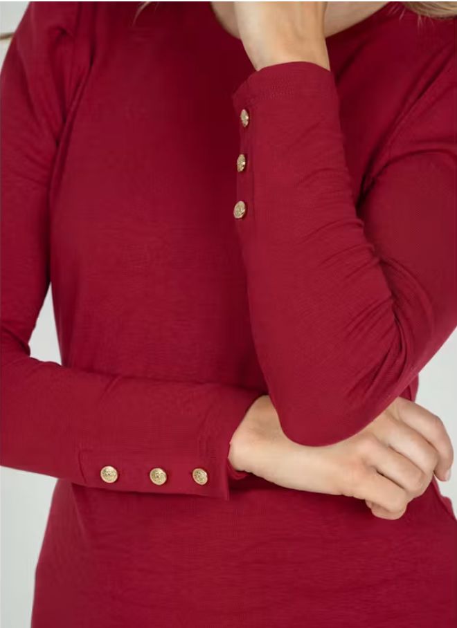 Wine Juliette Top - EM1000