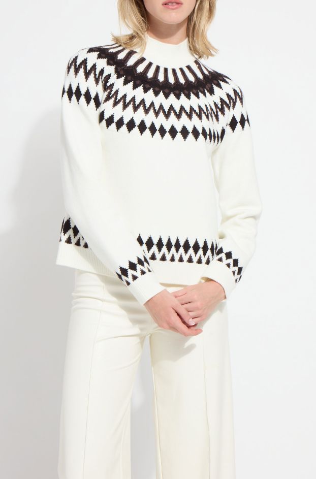 Winter Fair Isle Sweater - 4054WF