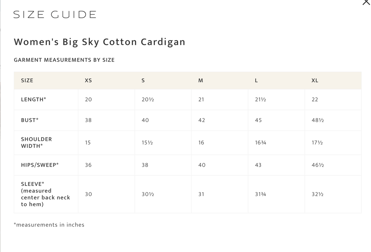 Women's Big Sky Cotton Cardigan - Pendleton - TC0157