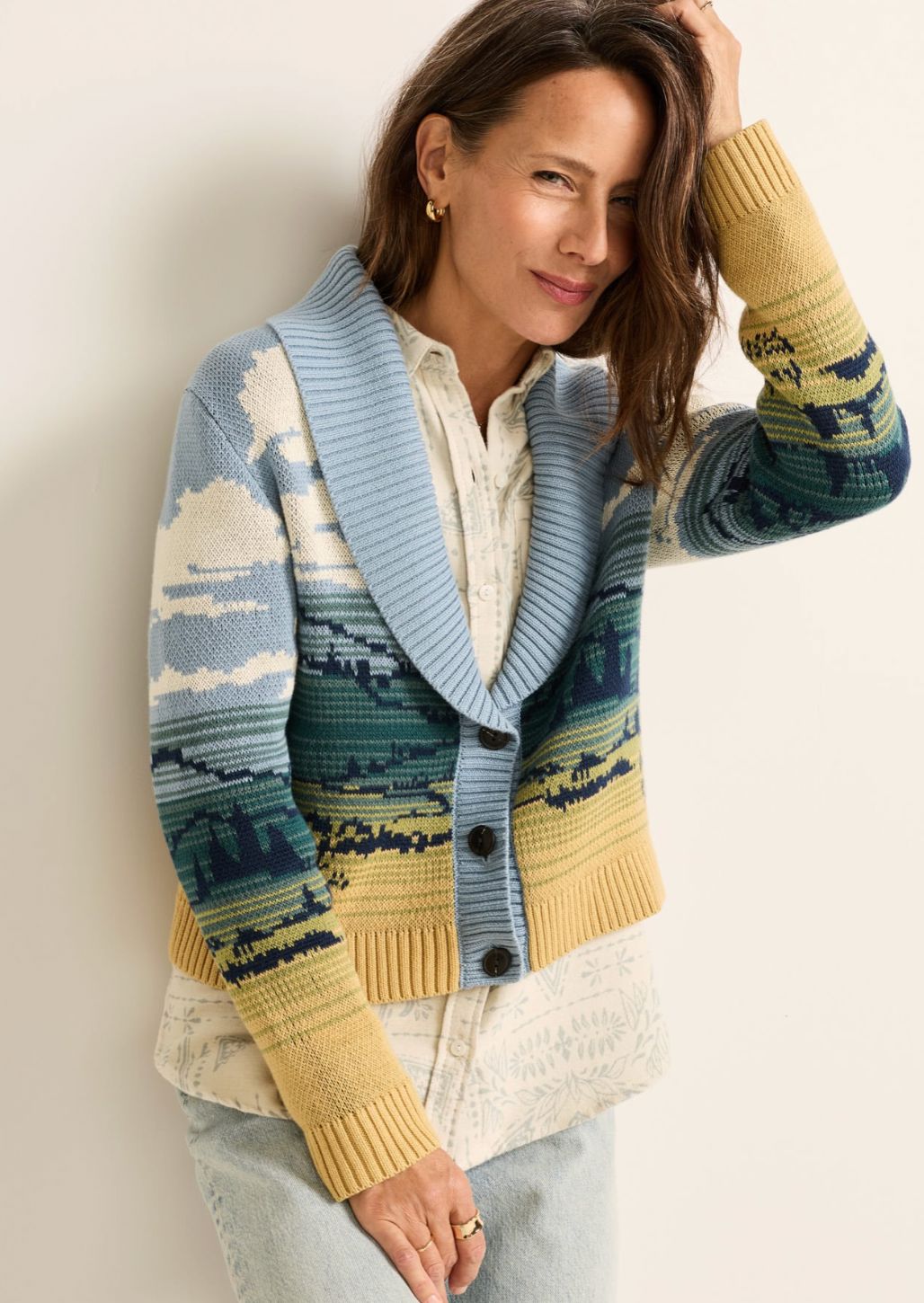 Women's Big Sky Cotton Cardigan - Pendleton - TC0157