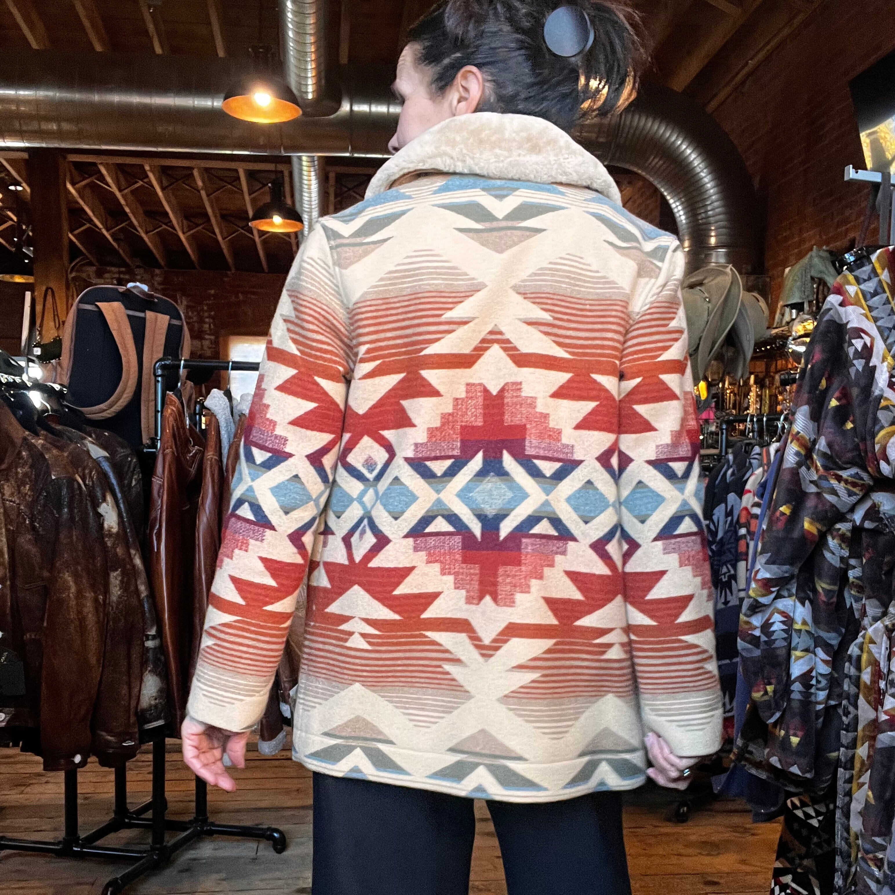 Women's Brownsville Coat - Stillwater Tan - Pendleton - TE257