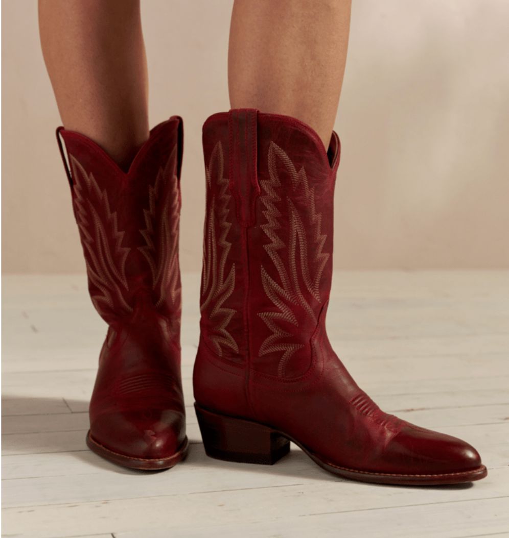 Women's Jamie Redwood Boot - Tecovas - 20047R – STONE FEATHER ROAD