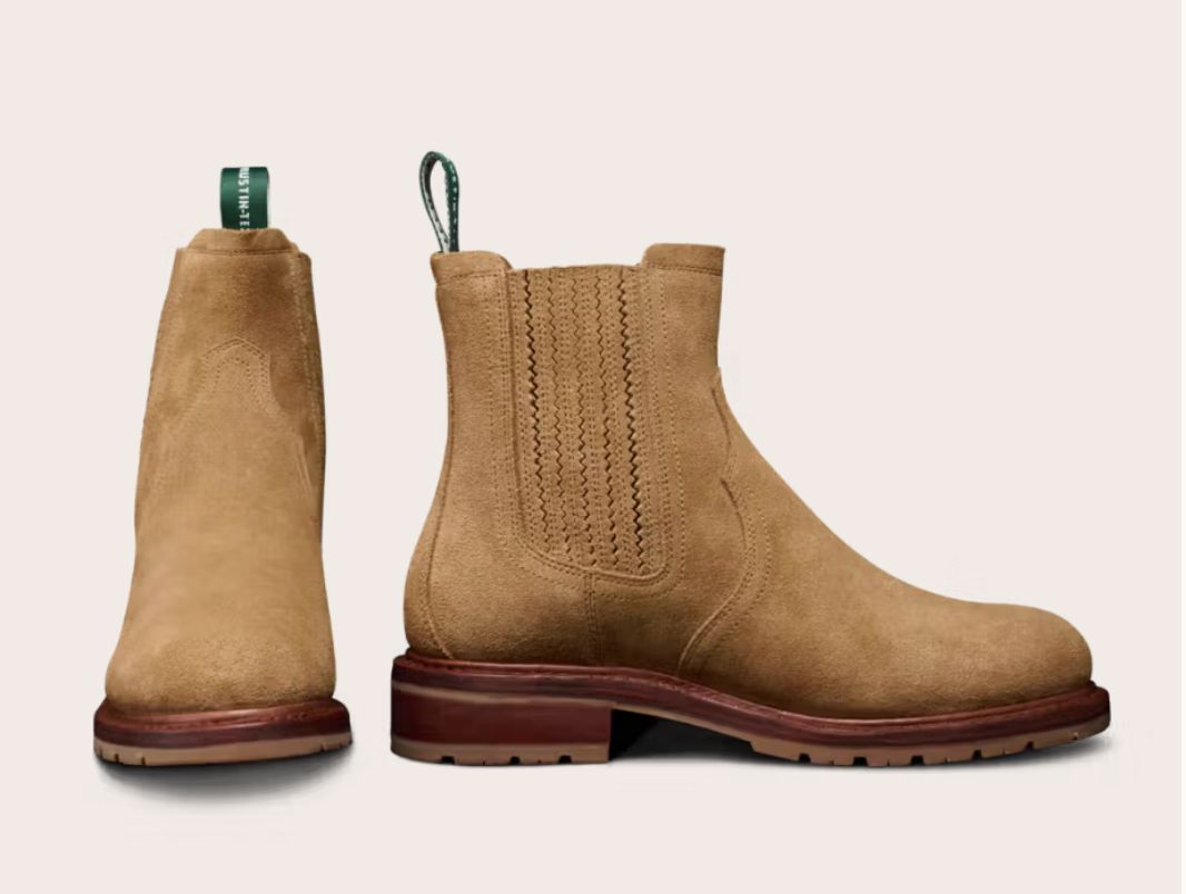 Women's Rugged Chelsea Sahara Suede - Tecovas - 20078S