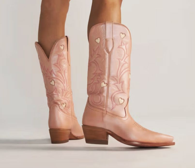 Women's The Annie Hearts Rose Gold - Tecovas - 21049