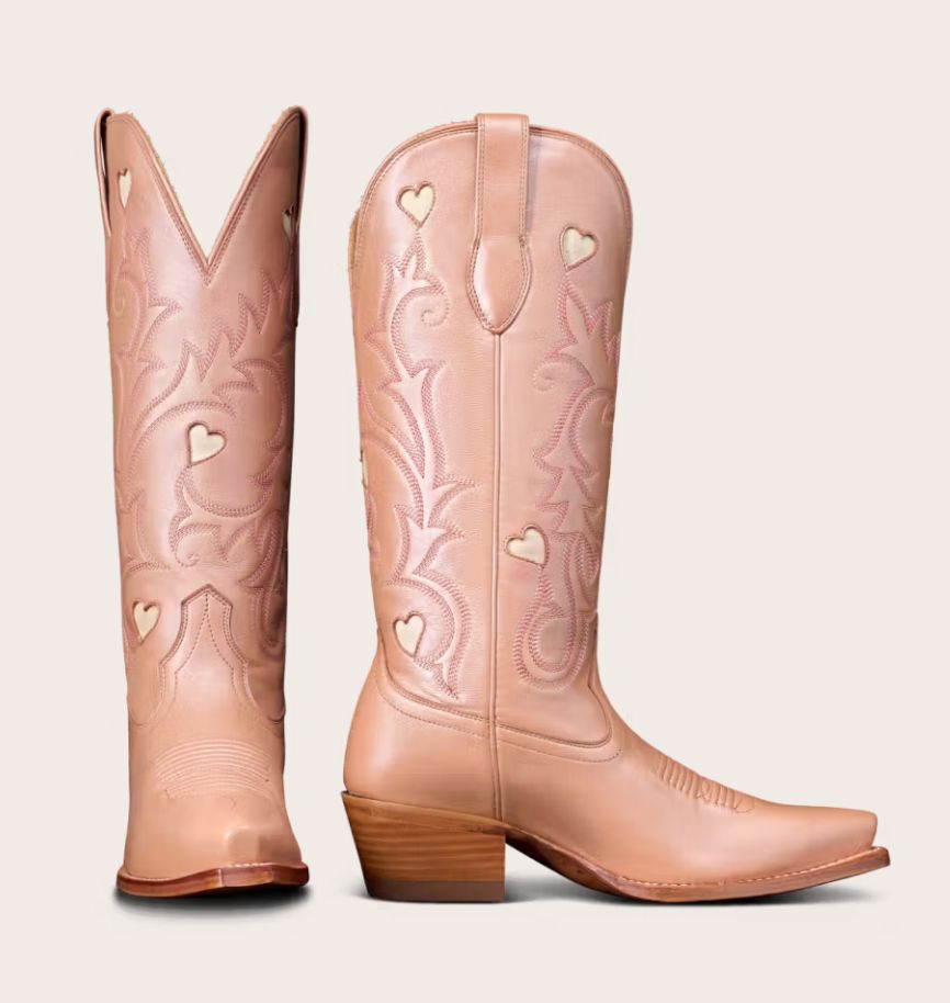 Women's The Annie Hearts Rose Gold - Tecovas - 21049