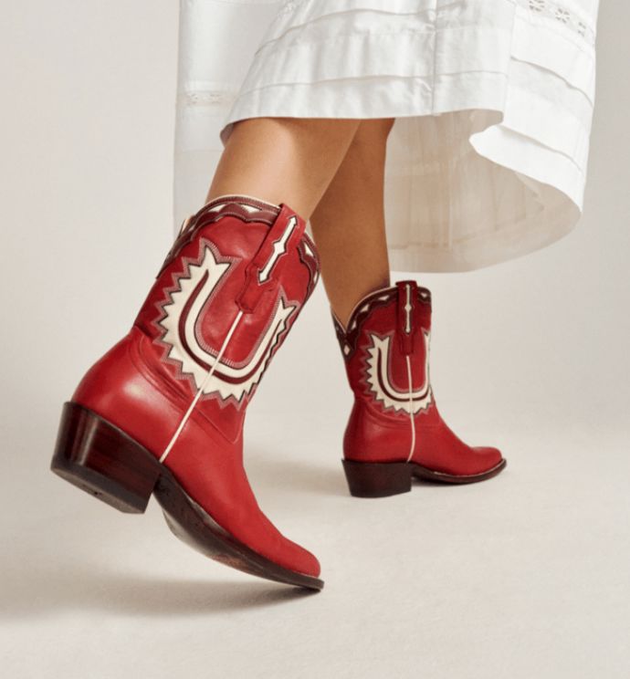 Women's The Jolene - Crimson - Tecovas - 20016C