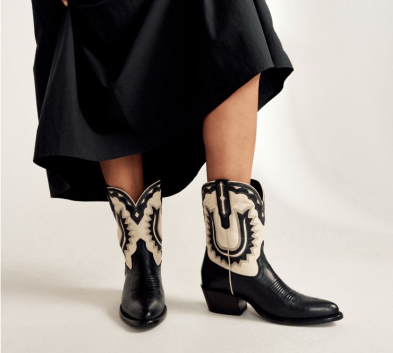 Women's The Jolene Midnight/Bone - Tecovas - 20016M