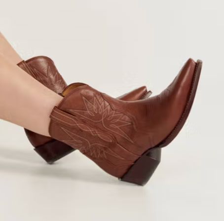 Women's The Lynn Saddle Bootie - Tecovas - 20055S