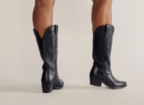 Women's Wide Calf The Annie Midnight - Tecovas - 20062M