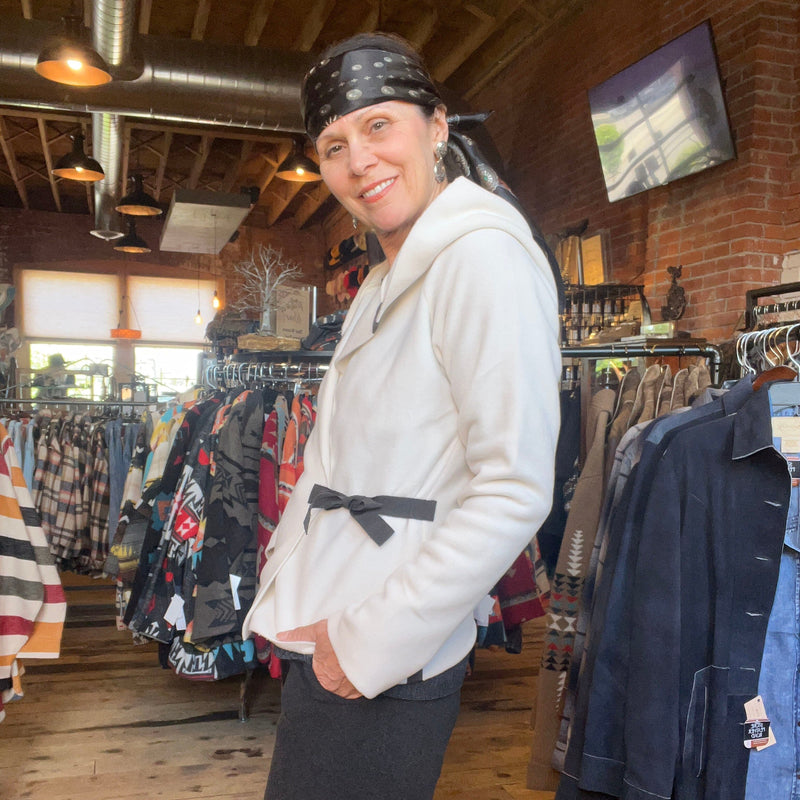 Wrap Cardigan - Off White - Henriette Steffensen - JHS1