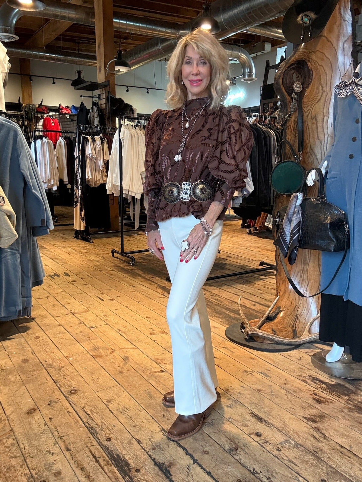 Zoe Rope Velvet Top - Emily McCarthy - EM460