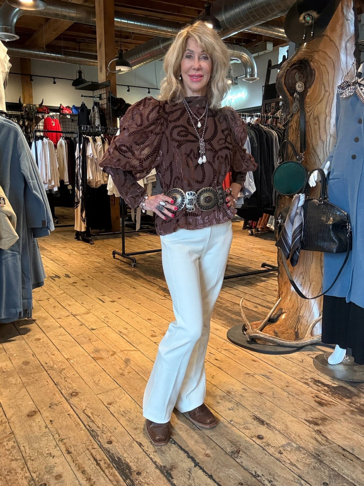 Zoe Rope Velvet Top - Emily McCarthy - EM460