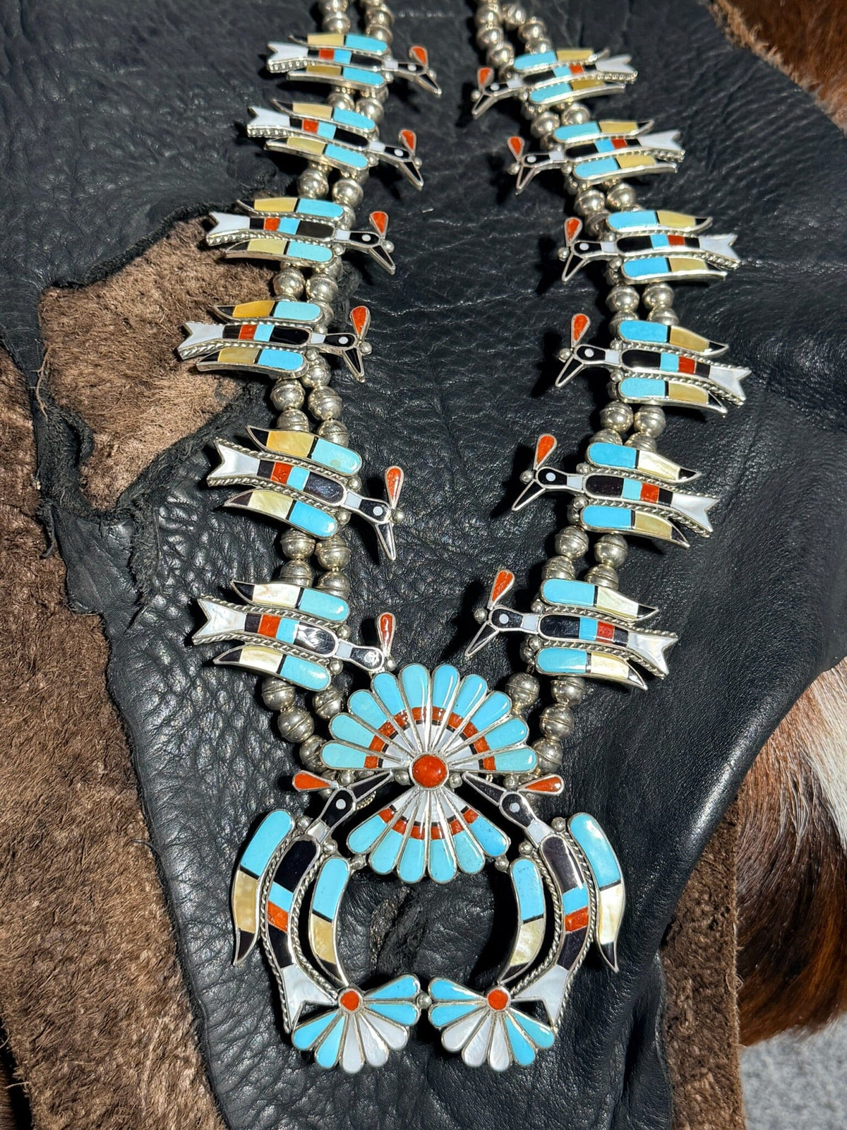 Zuni Inlaid Squash - CONMH62