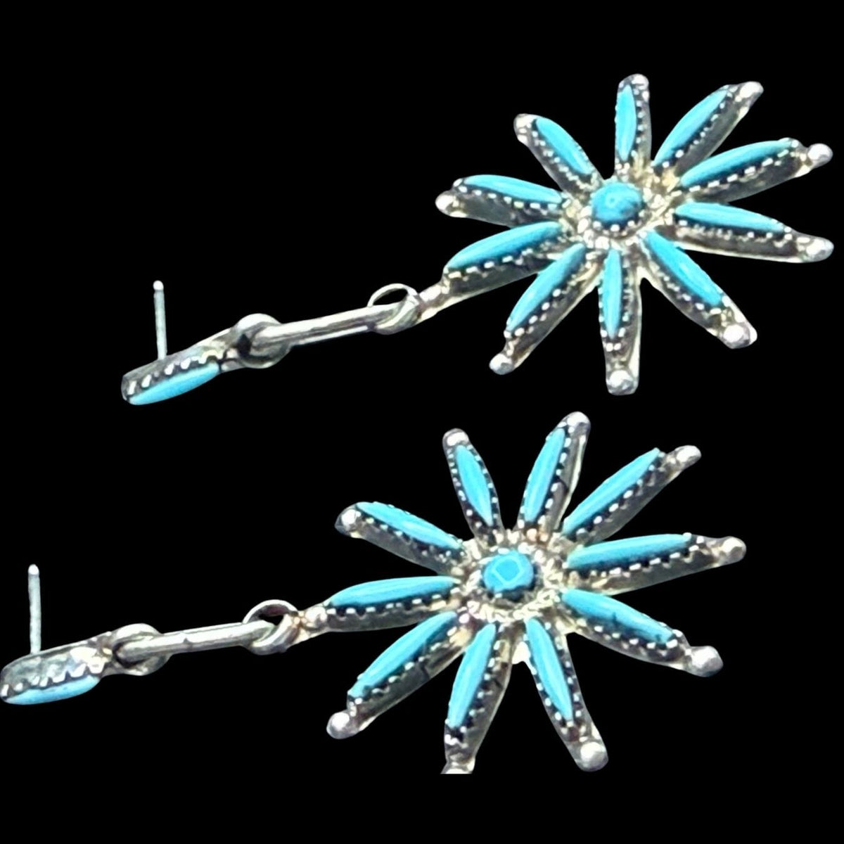 Zuni Turquoise Earrings - EPD14