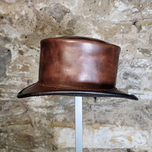 All Leather Top Hat - BGTH-TH