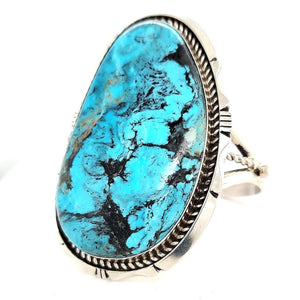 (B) Turquoise Bracelet Set in Sterling Silver - CUFF41