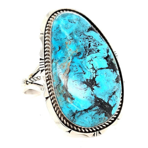 (B) Turquoise Bracelet Set in Sterling Silver - CUFF41
