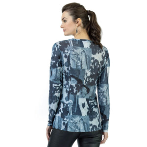 Billy The Kid Print Shirt - Double D Ranch - TDD18