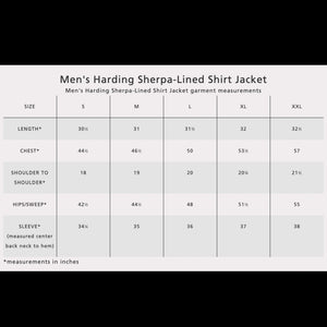Men's Harding Doublesoft Sherpa-Lined Shirt Jacket - Dusk Blue - SHP7