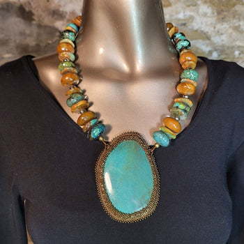 Necklace Turquoise - SZN135