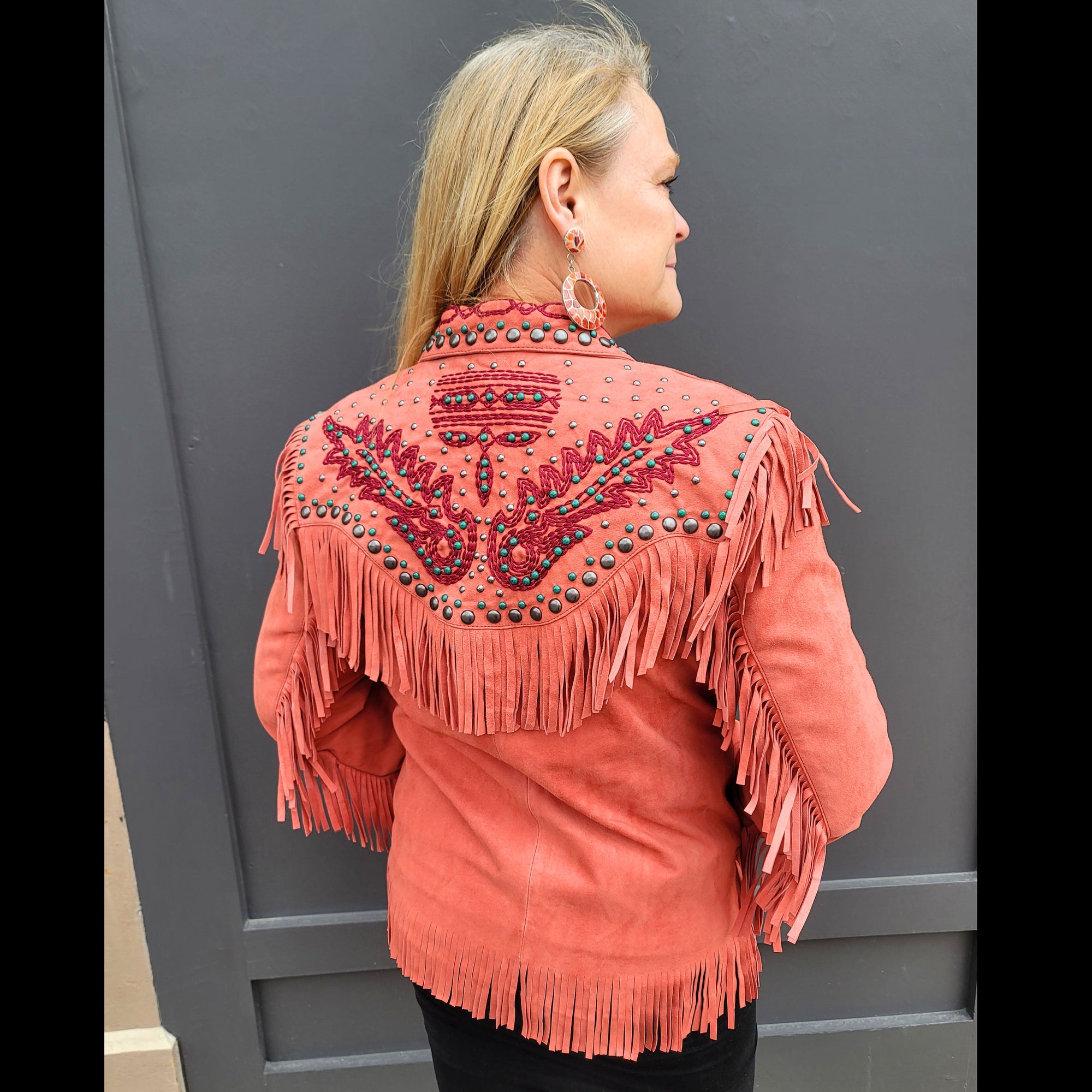 Outside Boys Jacket - Rodeo Red - JKDD8