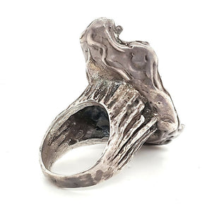 (R) Ring Turquoise With Pyrite, SZ 10.5 - R42