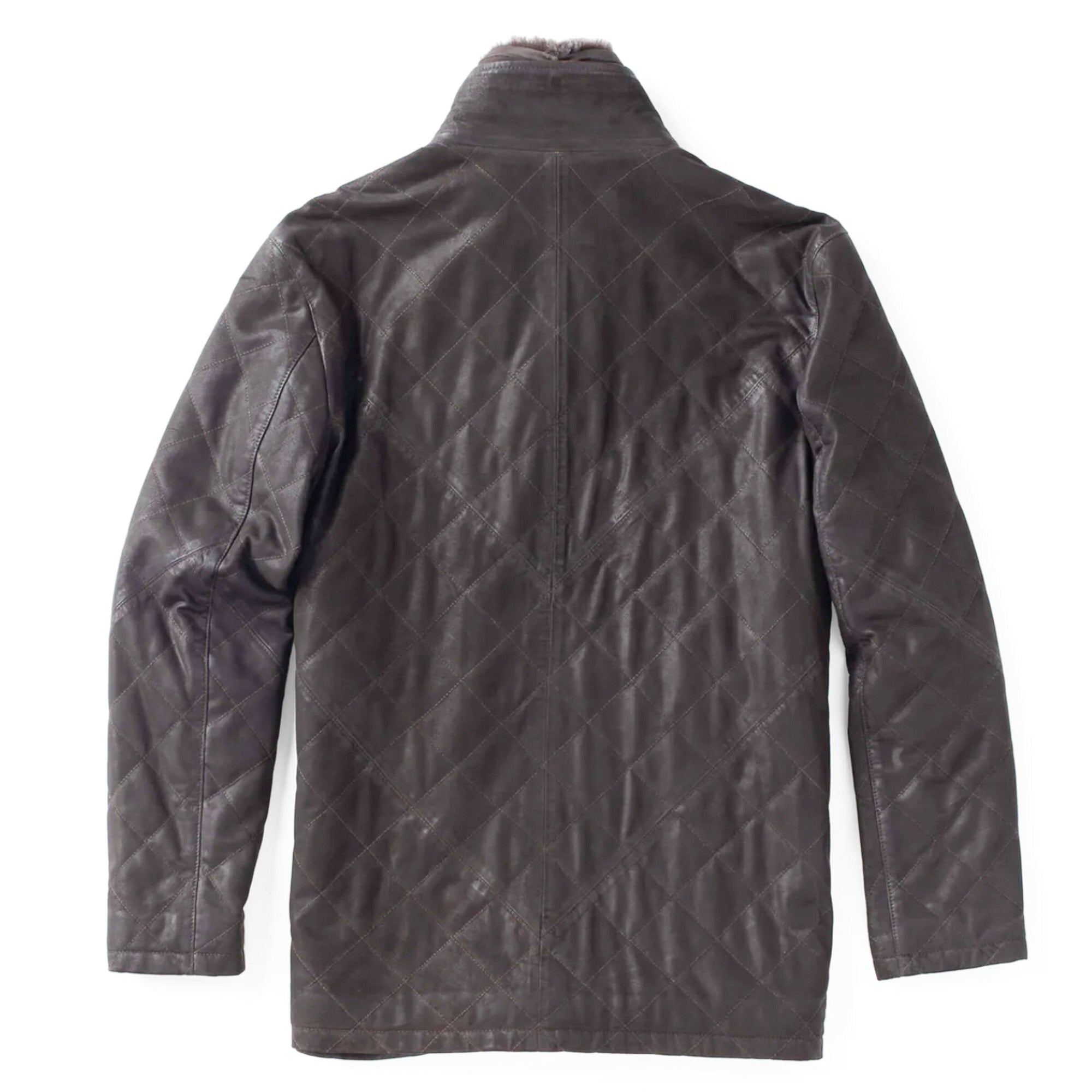 Rainer Quilt Leather Jacket - Madison Creek - JMC10